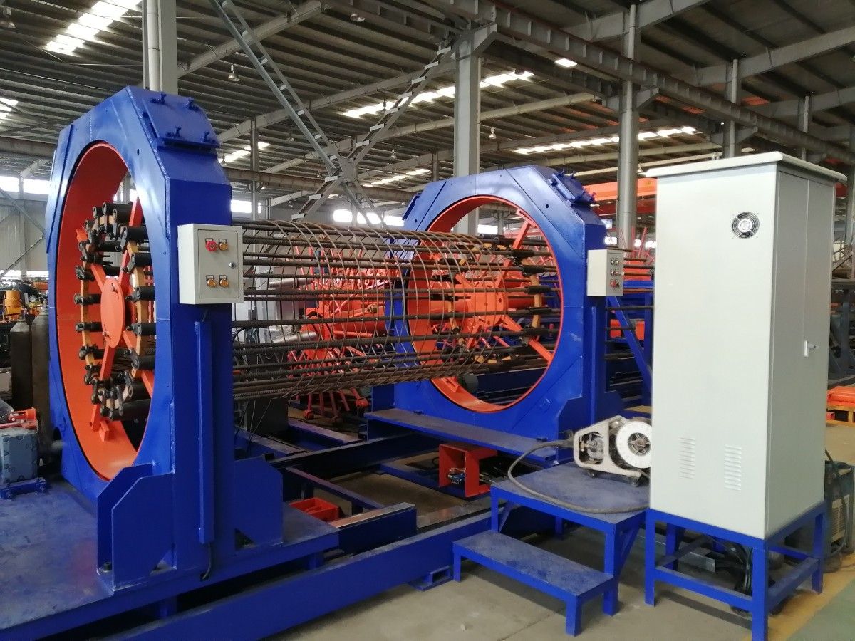 數控鋼筋籠滾焊機所具備的優勢以及特點詳解